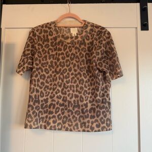 Leopard Print tee